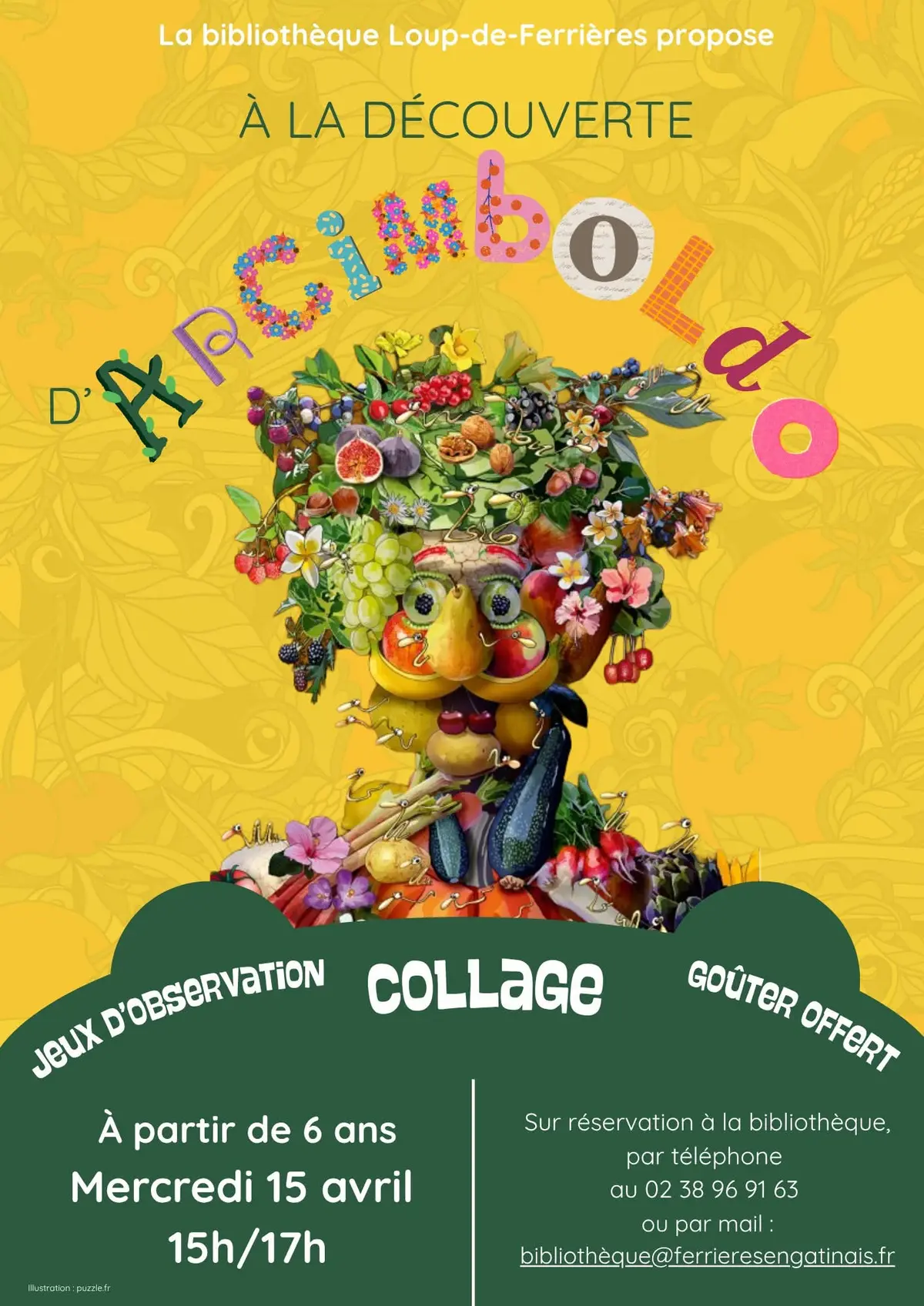 Atelier à la bibliothèque