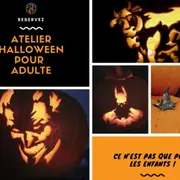 Atelier adulte citrouille d'Halloween cueillette Paradisvogel