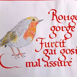 Atelier adulte et enfant - Calligraphie Champêtre