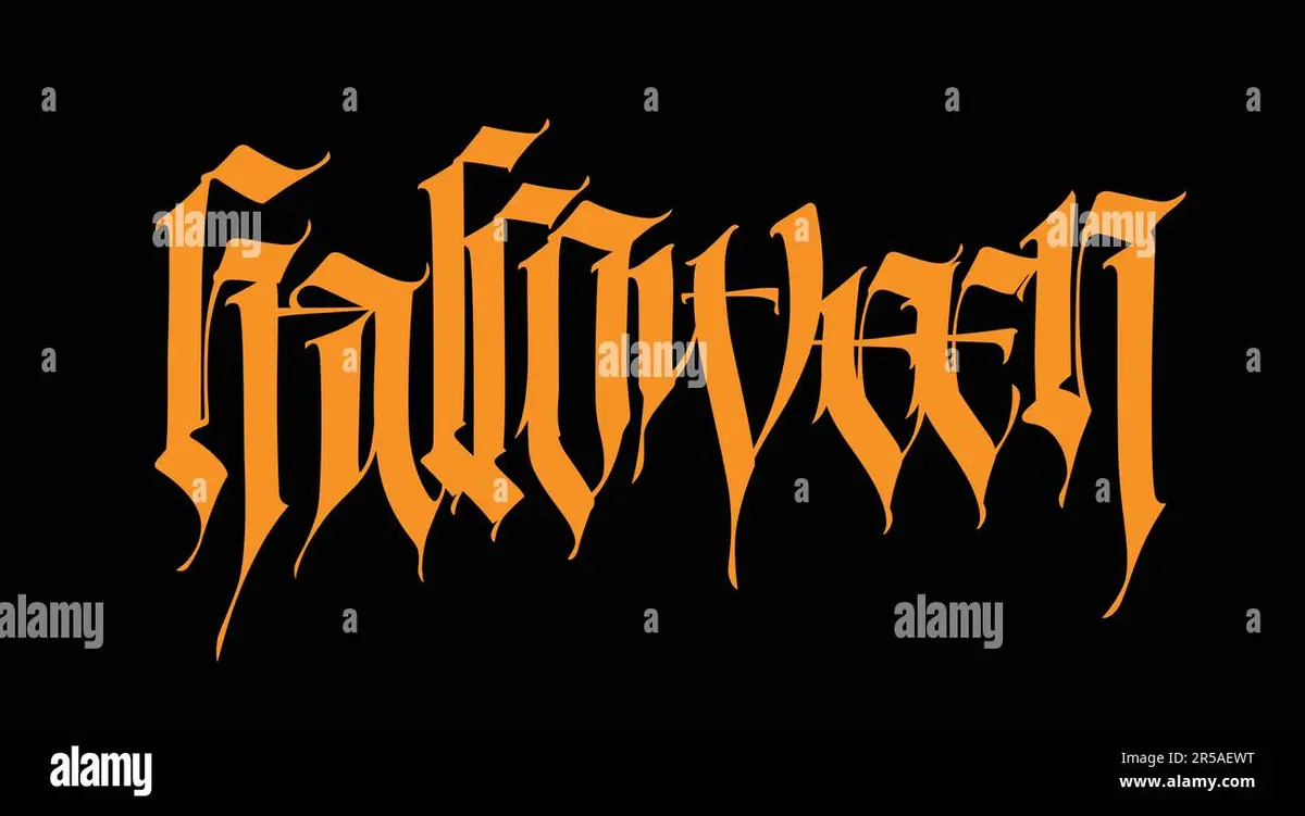 Atelier Adulte et enfant - Fêtons Halloween en calligraphie gothique