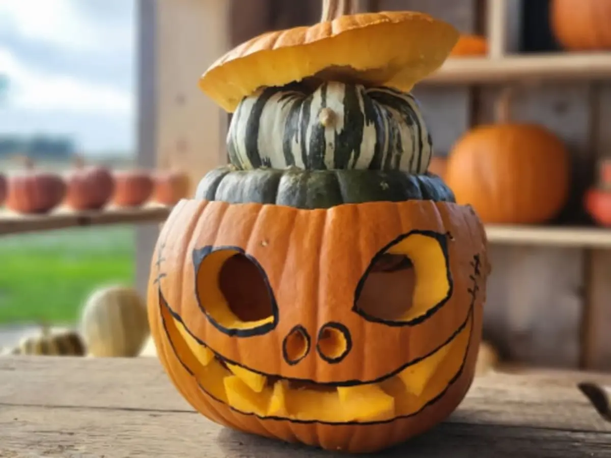 Atelier adulte Halloween fleuri à la Ferme d'Octeville (76)