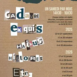 Atelier adulte : Jeux d'écriture