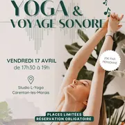 Atelier adulte : Yoga vinyasa & voyage sonore