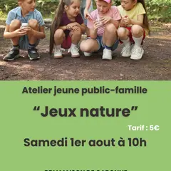 Atelier-animation jeux nature