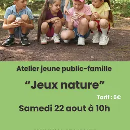 Atelier-animation jeux nature