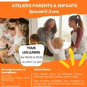Atelier / animation pour les 0-3 ans avec leurs parents - Spot le 260
