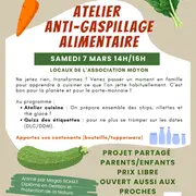 Atelier anti-gaspillage alimentaire