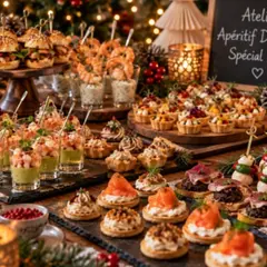 Atelier Apéritif chic de Noël à Nantes (44)