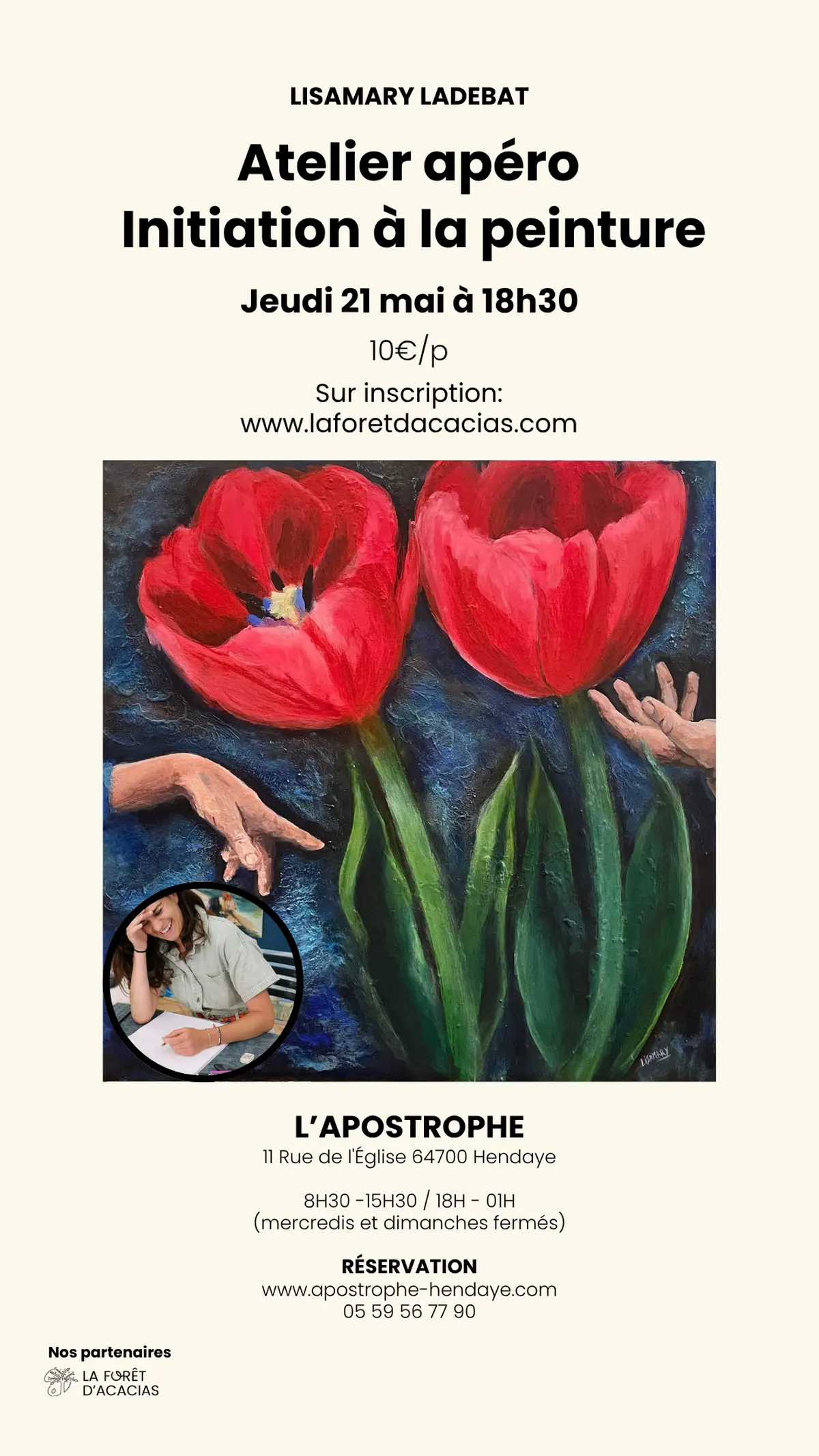 Atelier apéro - Initiation à la peinture