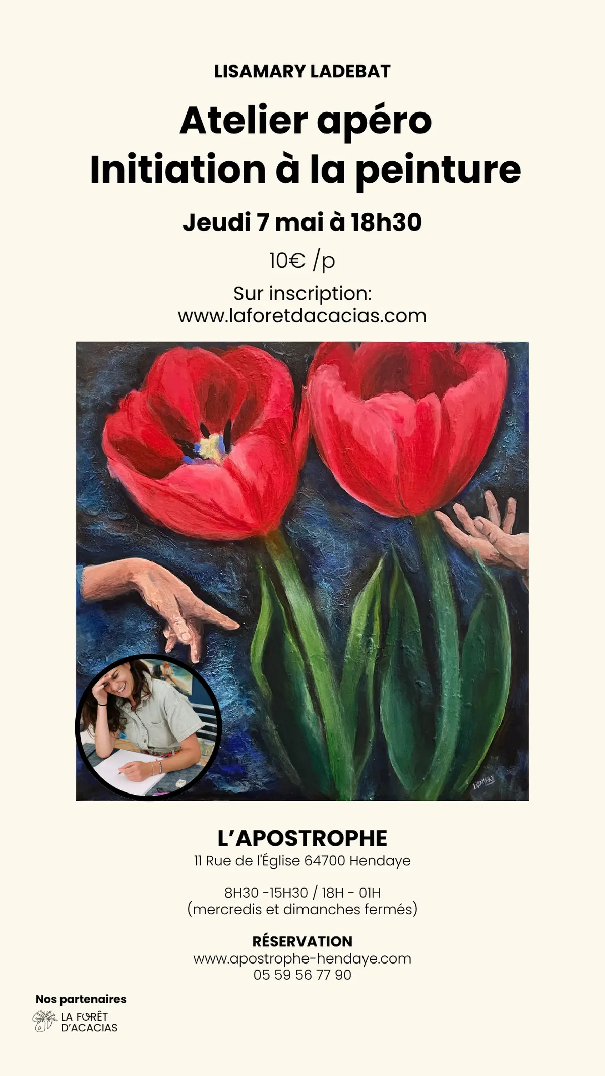 Atelier apéro - Initiation à la peinture