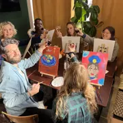 Atelier apéro peinture à Paris 13ème