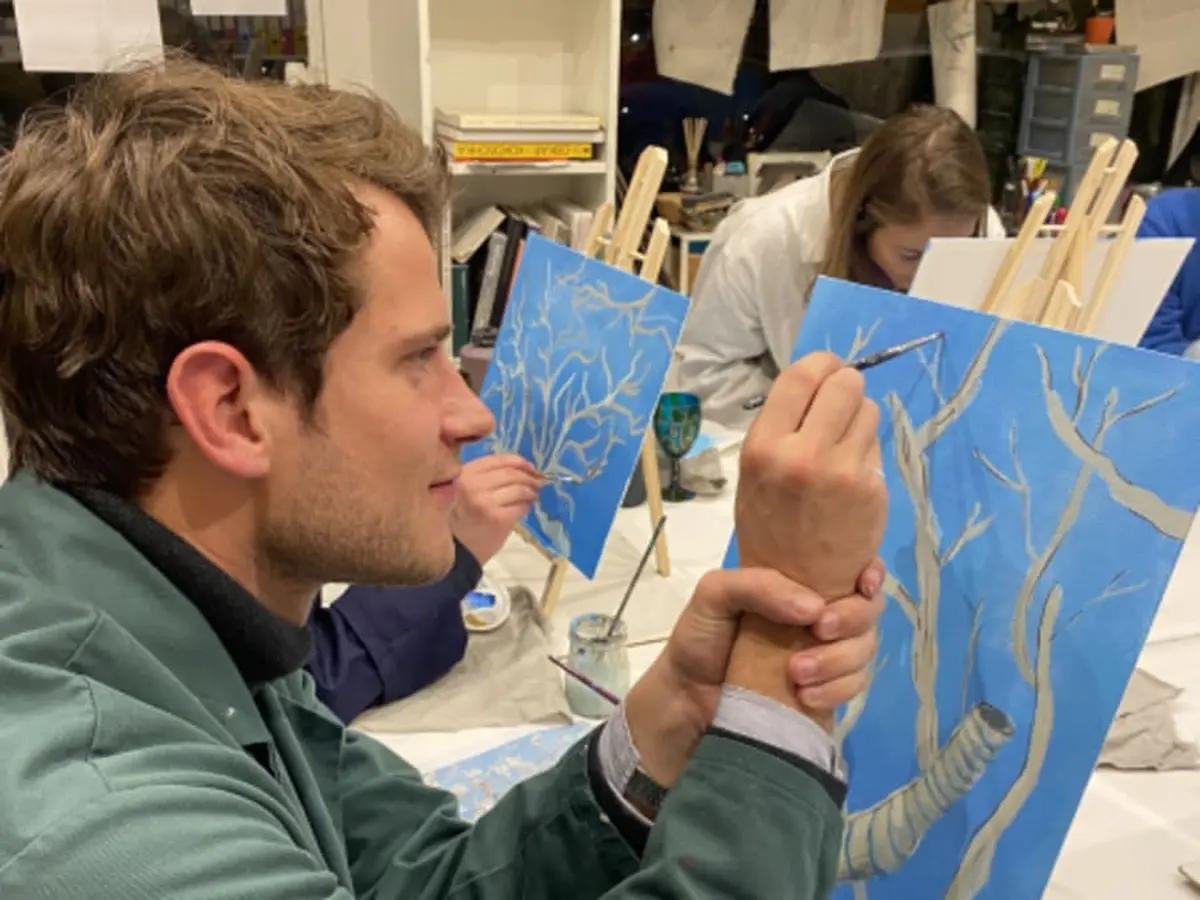 Atelier Apéro Peinture à Paris 15ème