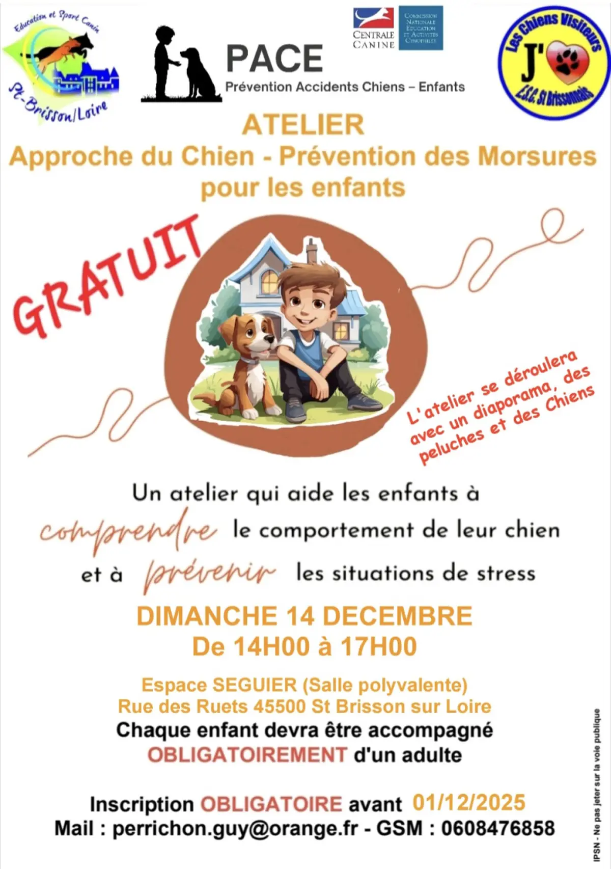 Atelier Approche du chien