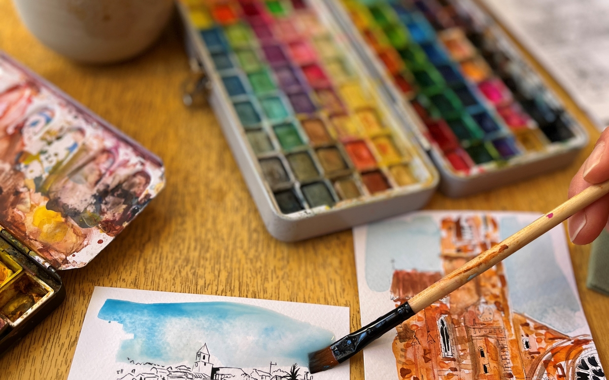 aquarelle carnet de voyage