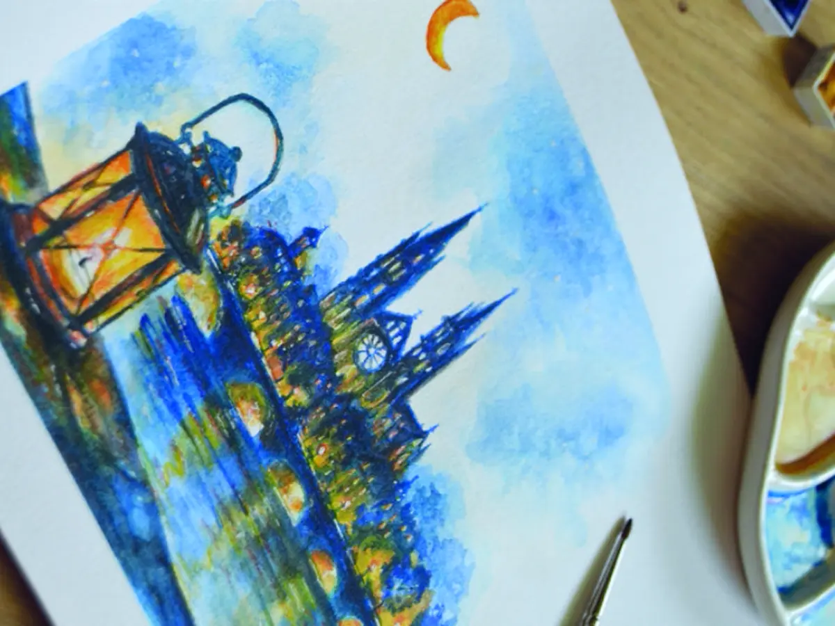 Atelier aquarelle - Chartres en Lumières