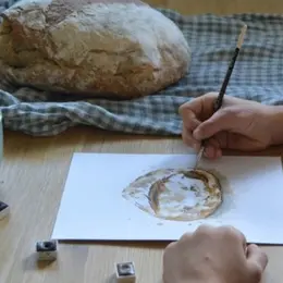 Atelier aquarelle enfants : Du blé au pain – imagier du boulanger