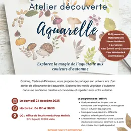 Atelier aquarelle : explorez la magie de l'automne
