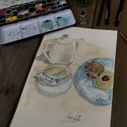 Atelier aquarelle gourmande