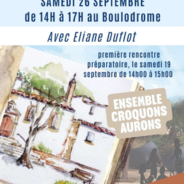 Atelier Aquarelle - Préparation