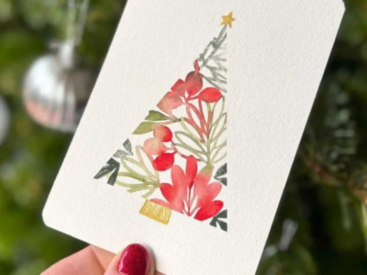 Atelier aquarelle spécial Noël à Paris 17ème