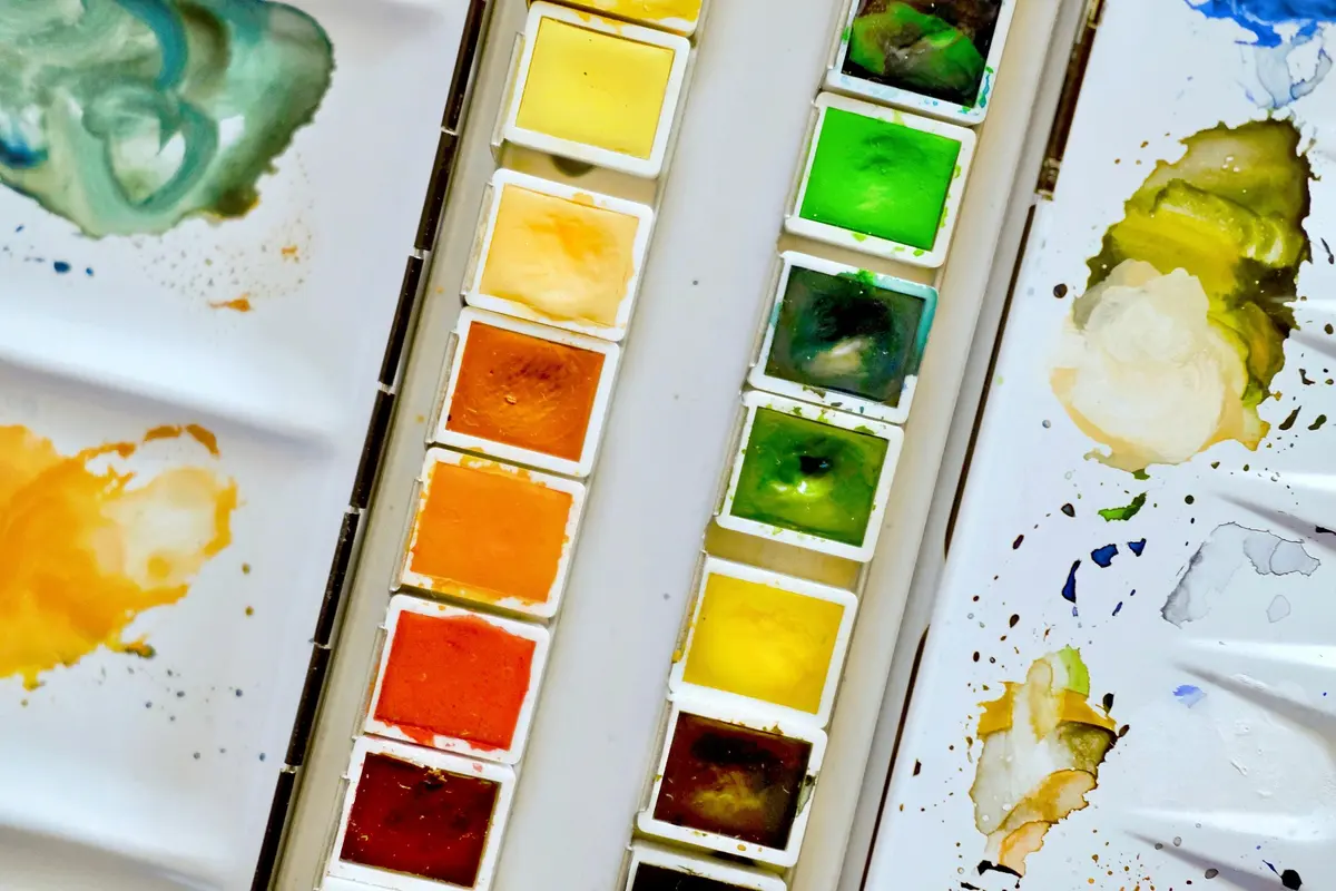 Atelier aquarelles végétales (7 ans et plus)