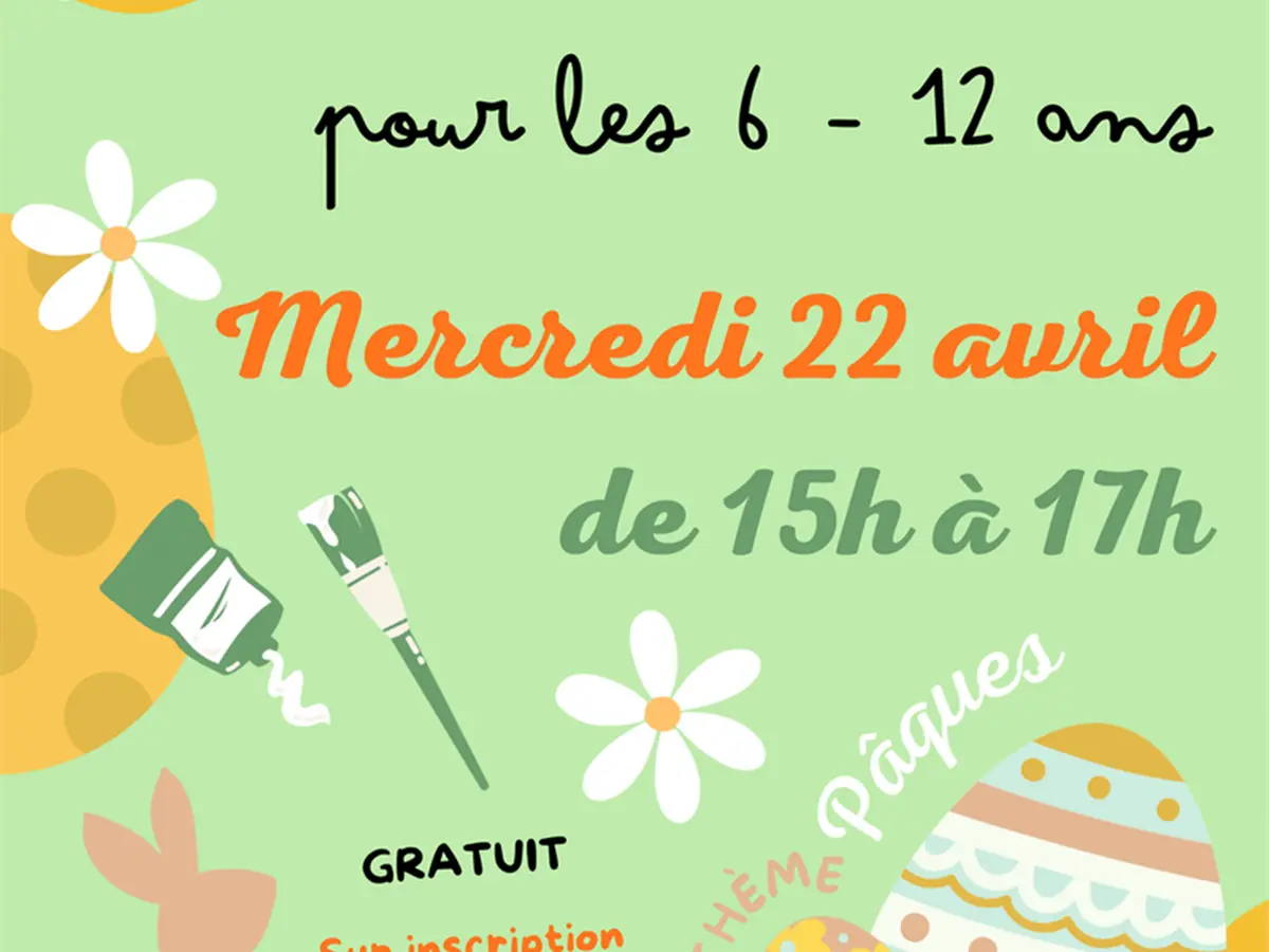 Atelier artistique enfants