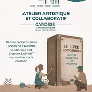 Atelier artistique et collaboratif - Coloc'adhi et Sam'art