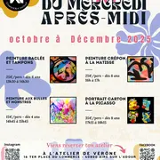 Atelier artistique pour les familles avec Vérône