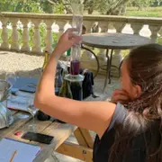 Atelier assemblage de vin au Château des Coccinelles (30)
