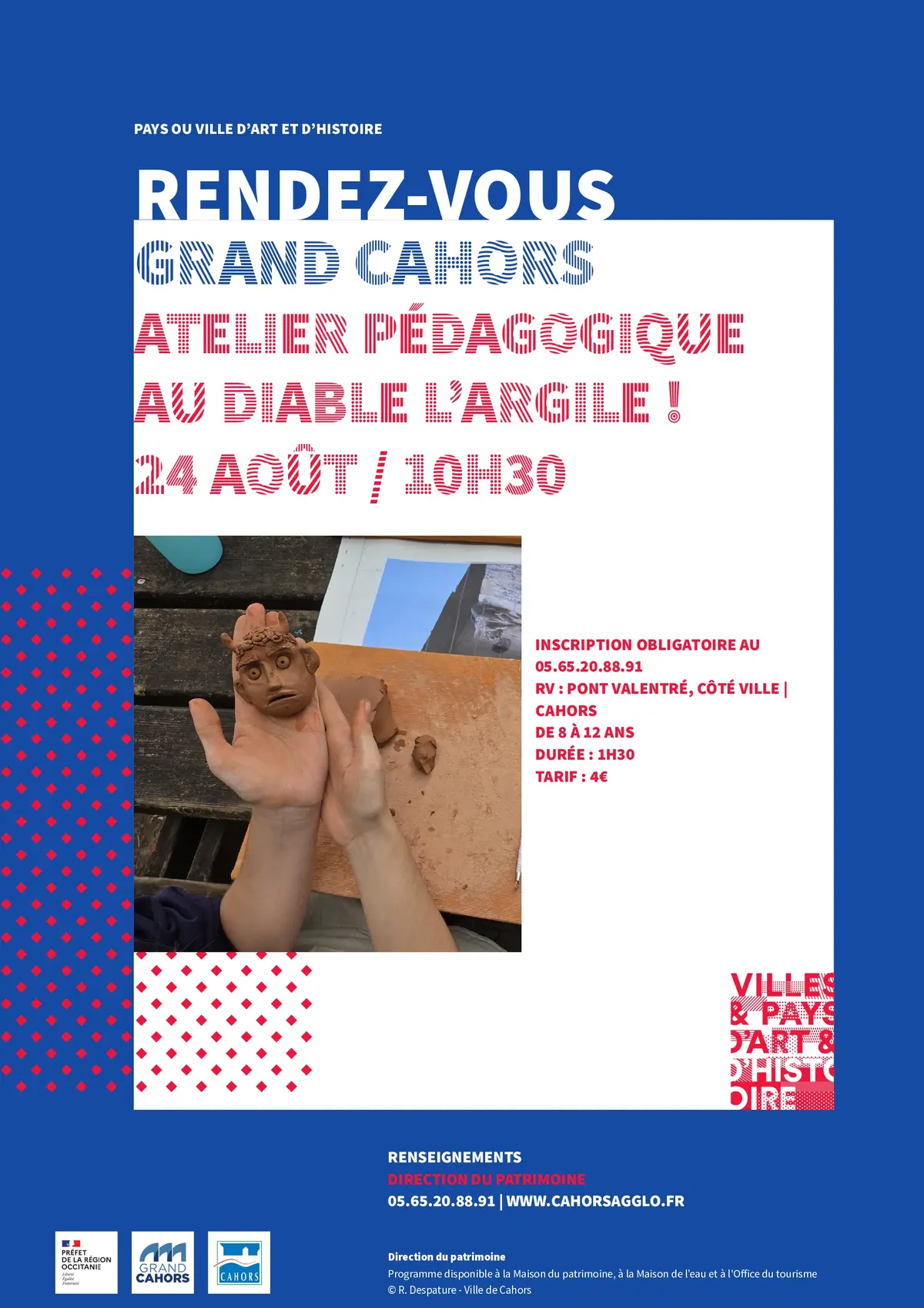 Atelier Au diable l'argile !