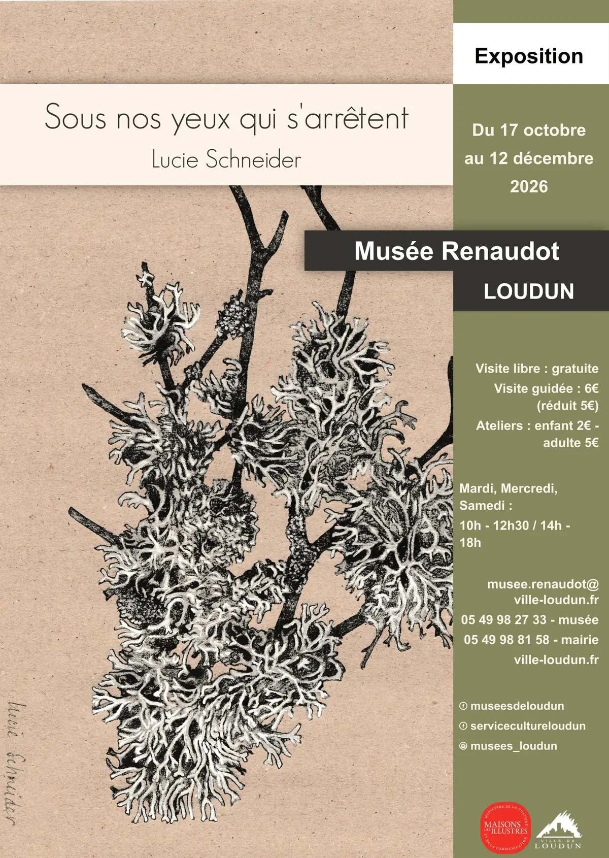 Atelier autour de l'exposition Sous nos yeux qui s'arrêtent au Musée Renaudot