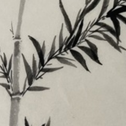 Atelier bambous à l'encre de Chine par Orio Ikebe