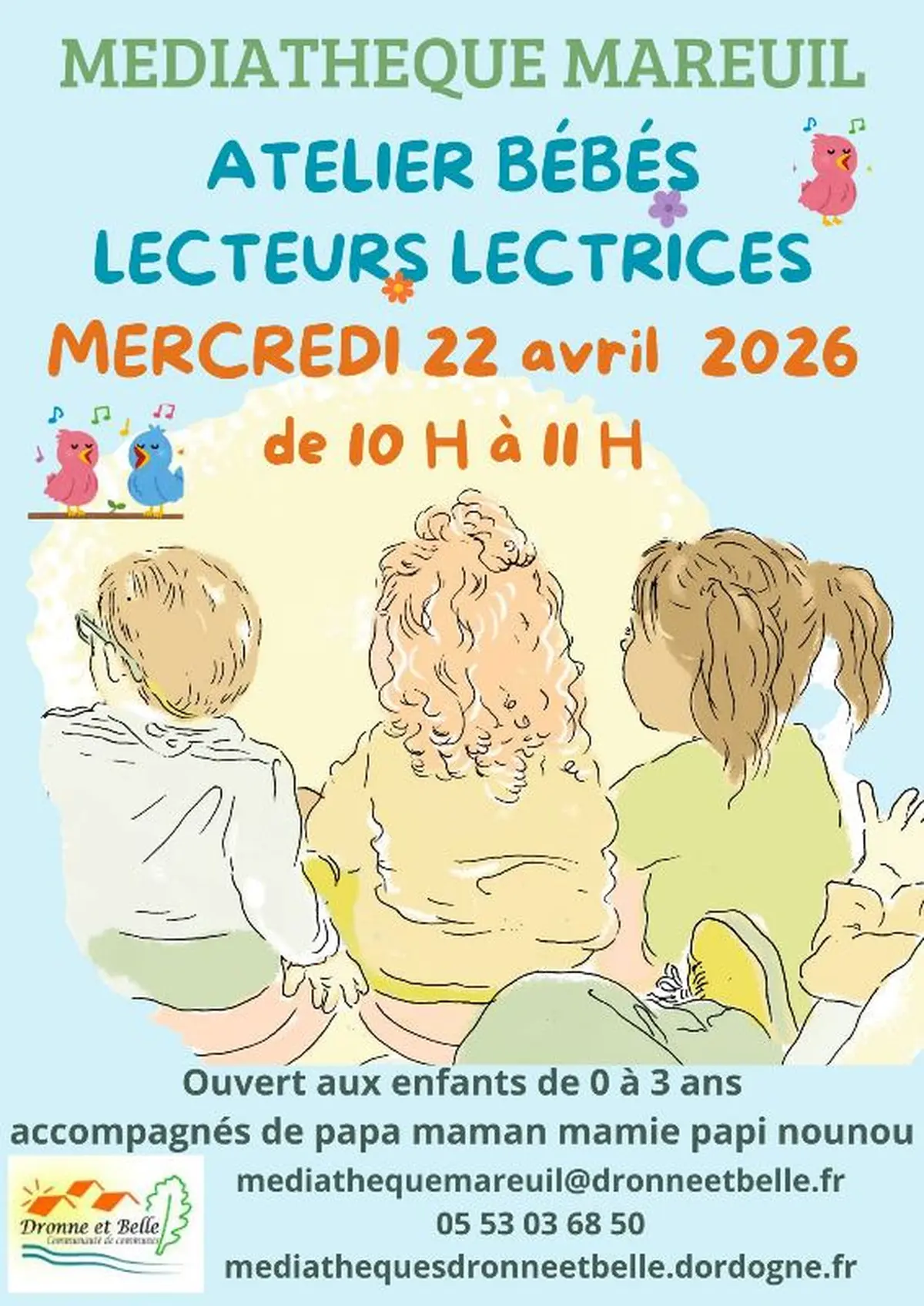 Atelier bébés lecteurs lectrices