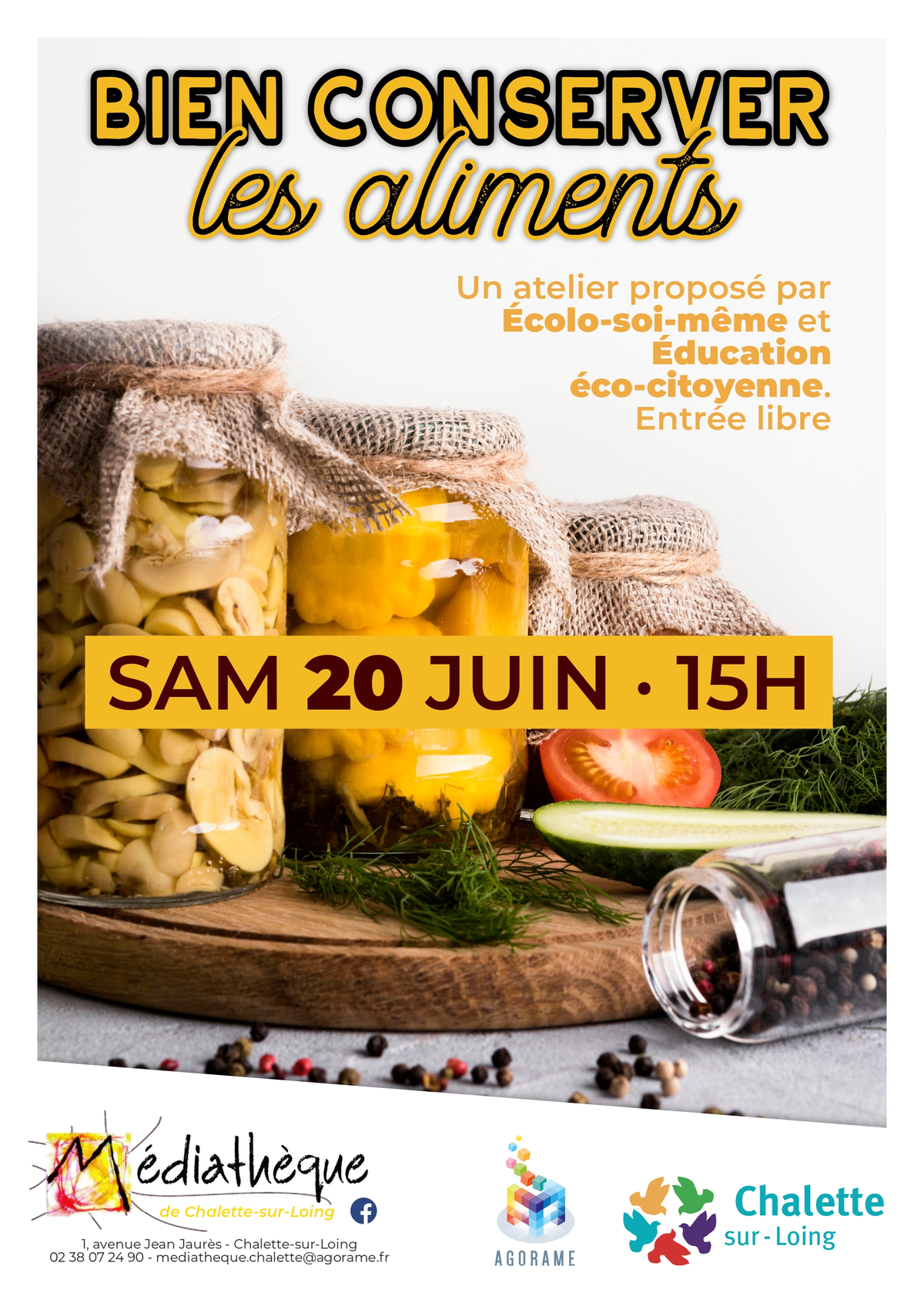 Atelier : bien conserver les aliments