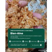 Atelier bien-être : baume à la cire d'abeille