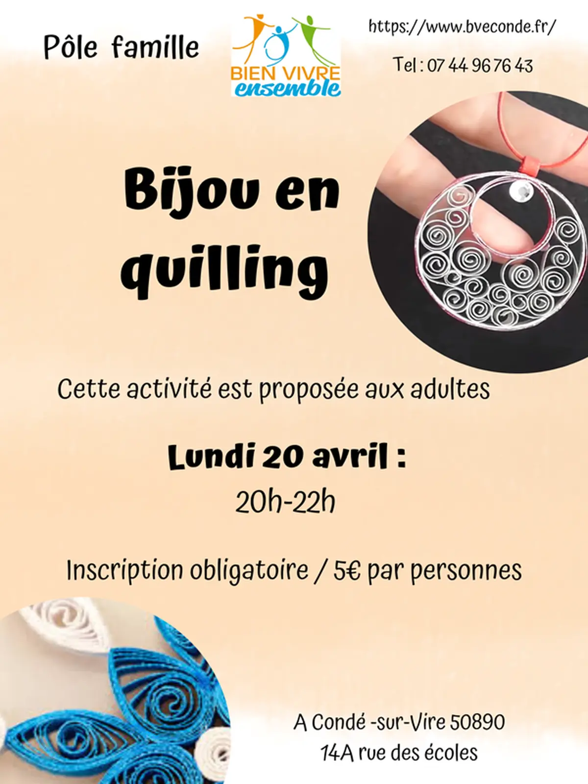 Atelier Bijou en quilling