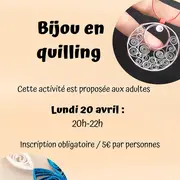 Atelier Bijou en quilling