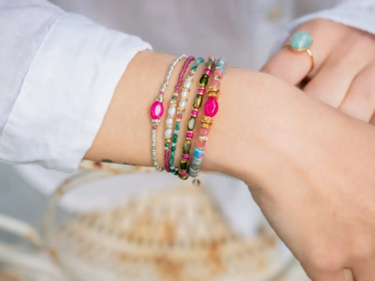 Atelier bijoux création d'un bracelet à Bordeaux (33)