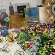 Atelier  bijoux et décorations en verre Tiffany à Houilles (78)