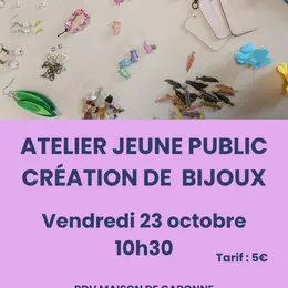Atelier bijoux nature – jeune public