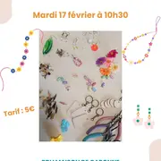 Atelier bijoux nature jeune public
