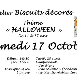 Atelier Biscuits Décorés