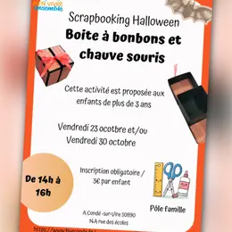 Atelier Boite à bonbons et chauve-souris