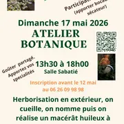 Atelier botanique à Saint-Simon