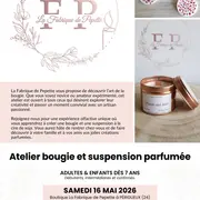 Atelier bougie et suspension parfumé