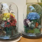 Atelier bougie fleurs sous cloche à Lagny-sur-Marne (77)