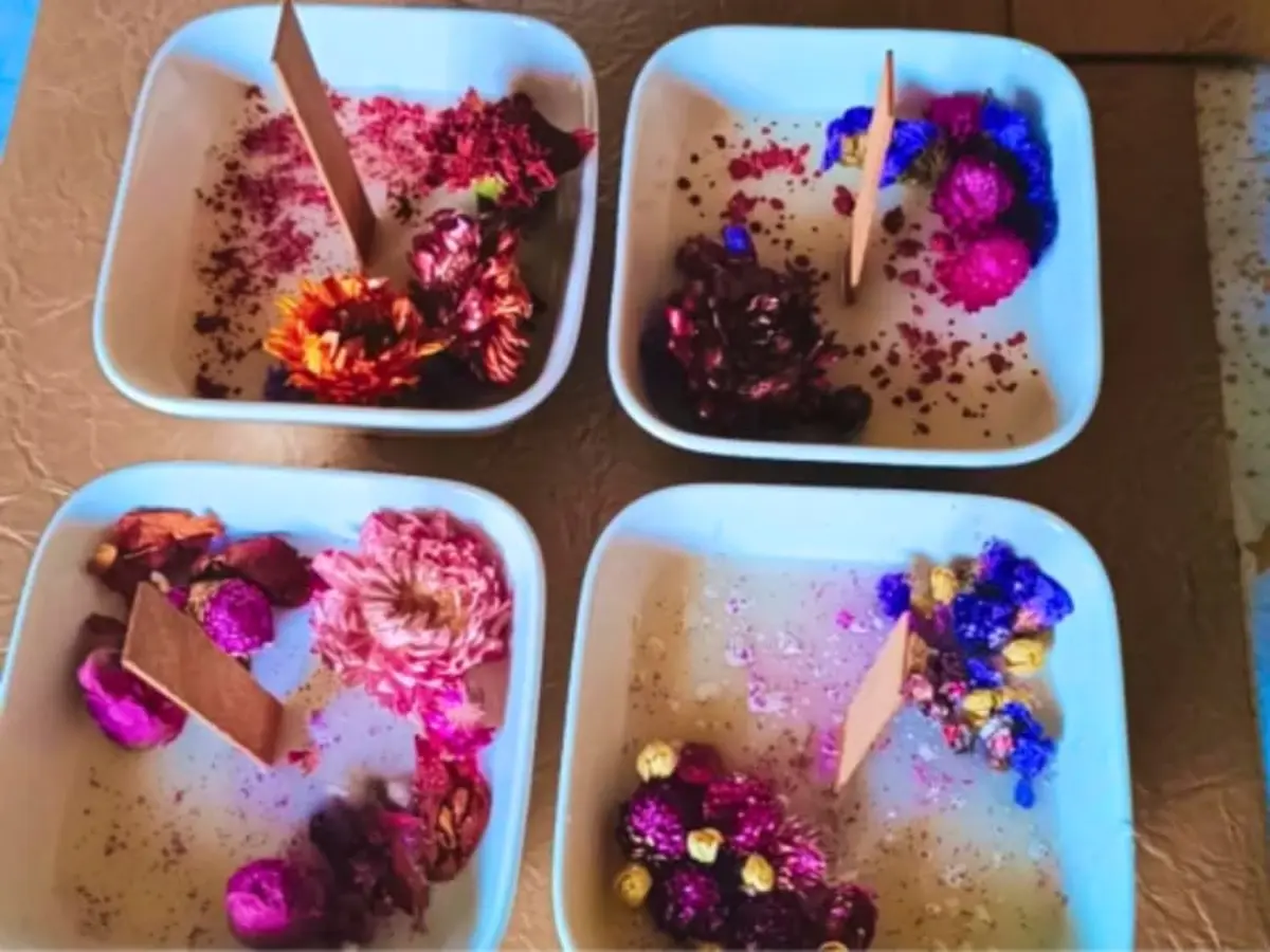 Atelier bougie naturelle & fleurs séchées à Cenon (33)