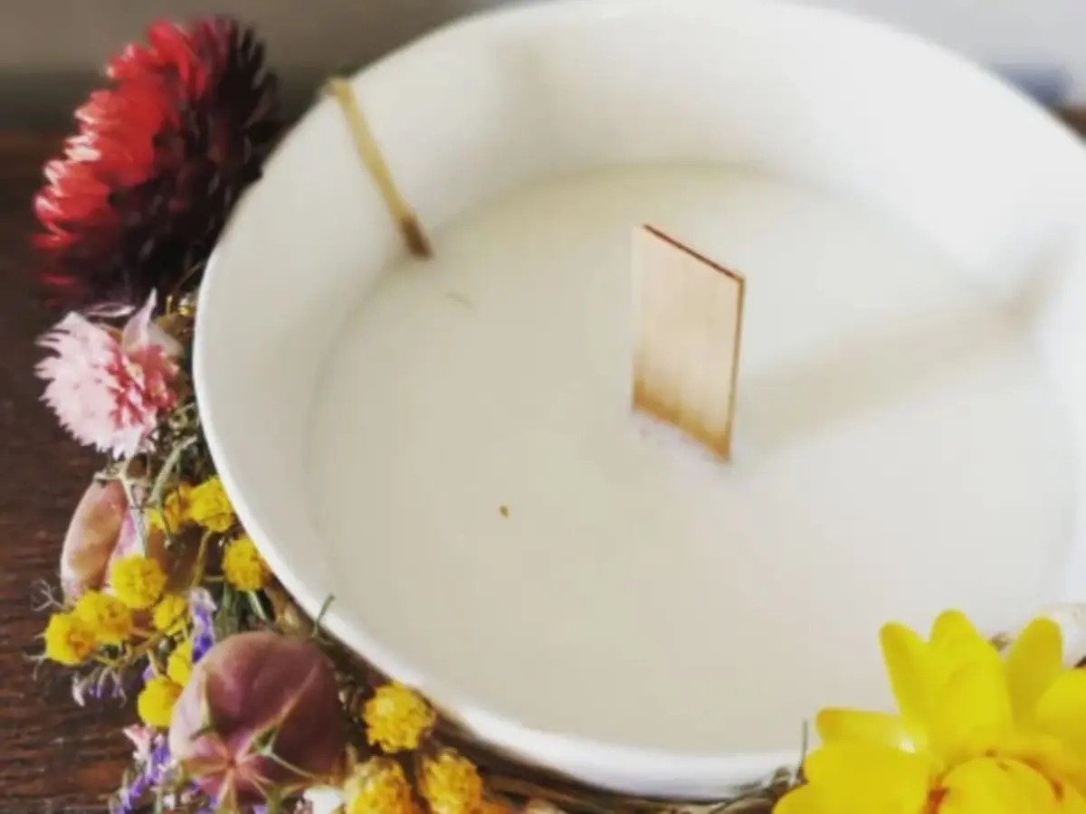 Atelier Bougie parfumée et fleurie à Lyon 4ème