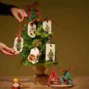 Atelier bougie pendentifs décorée en fleurs séchées (77)