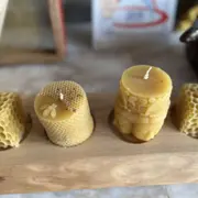 Atelier bougies en cire d'abeilles à Bois-Anzeray (27)